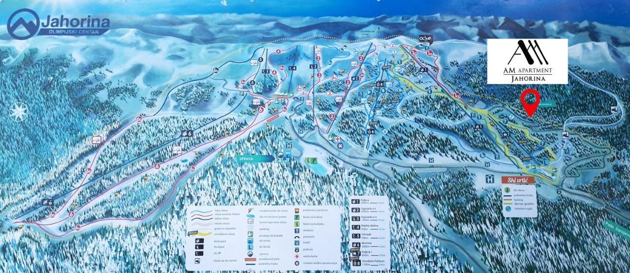 Am Apartment Jahorina Esterno foto